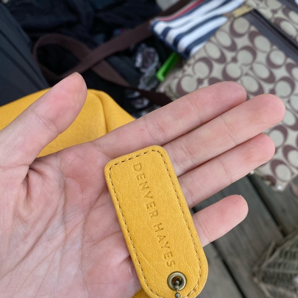 Denver hayes genuine leather shoulder bag - Picture 6 of 9